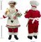 11-Inch Cooking Chef Santa with Gingerbread House,Resin Statue Santa Figurine Christmas Decoration Ornament Xmas Gift